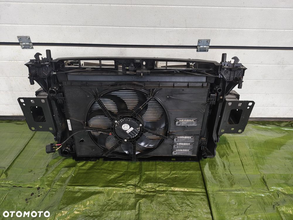 Skoda Superb III 3V0 pas przedni chłodnica wentylator 5Q0121203DS 5Q0959455BE - 2