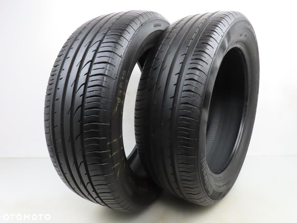 2x 215/55R18 OPONY LETNIE UŻYWANE Continental ContiPremiumContact 2 95H - 1