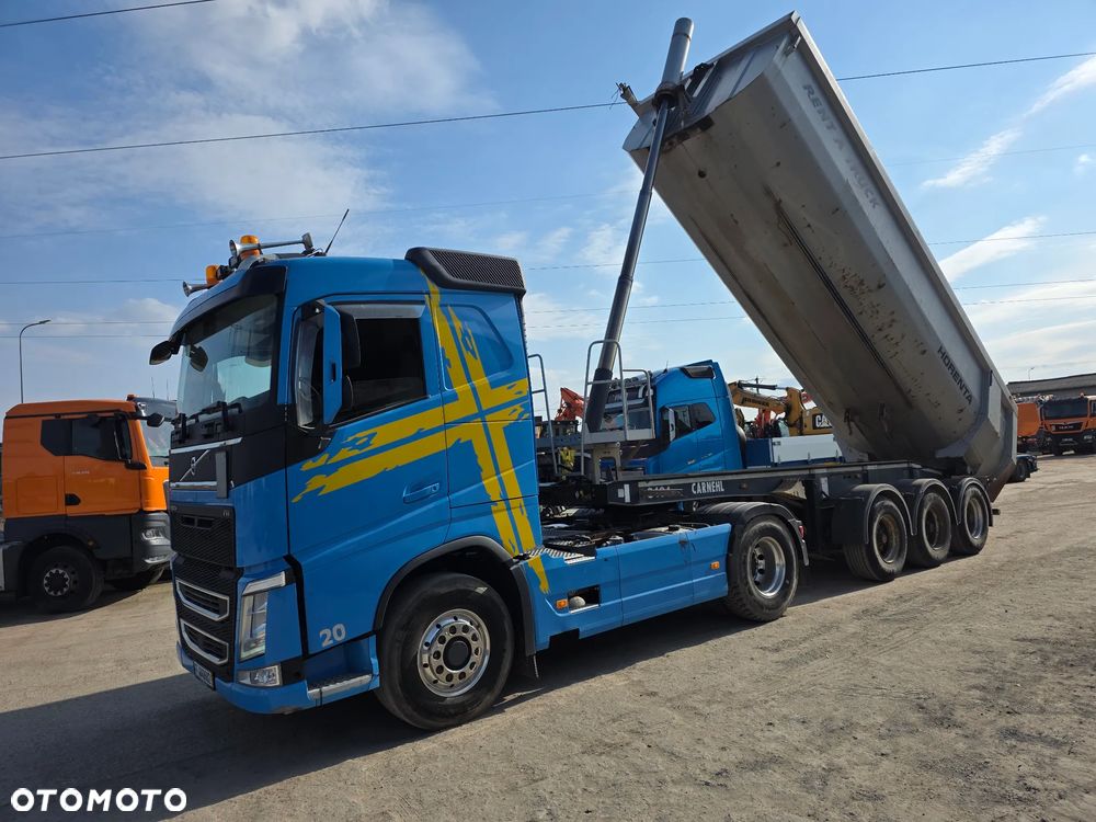 Volvo FH 500 4x4 Hydrodrive + Stalowa 26m3 Naczepa
