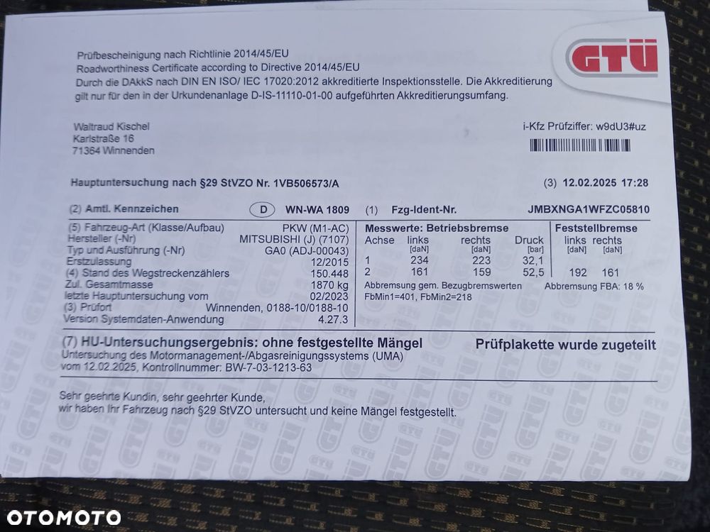 Mitsubishi ASX 1.6 2WD Diamant Edition+ - 24