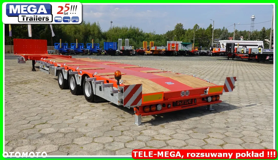 Inny 17,6 m dł. naczepa teleskopowa Full ADR EX3 MEGA Trailers, UNIWERSALNA !! - 14