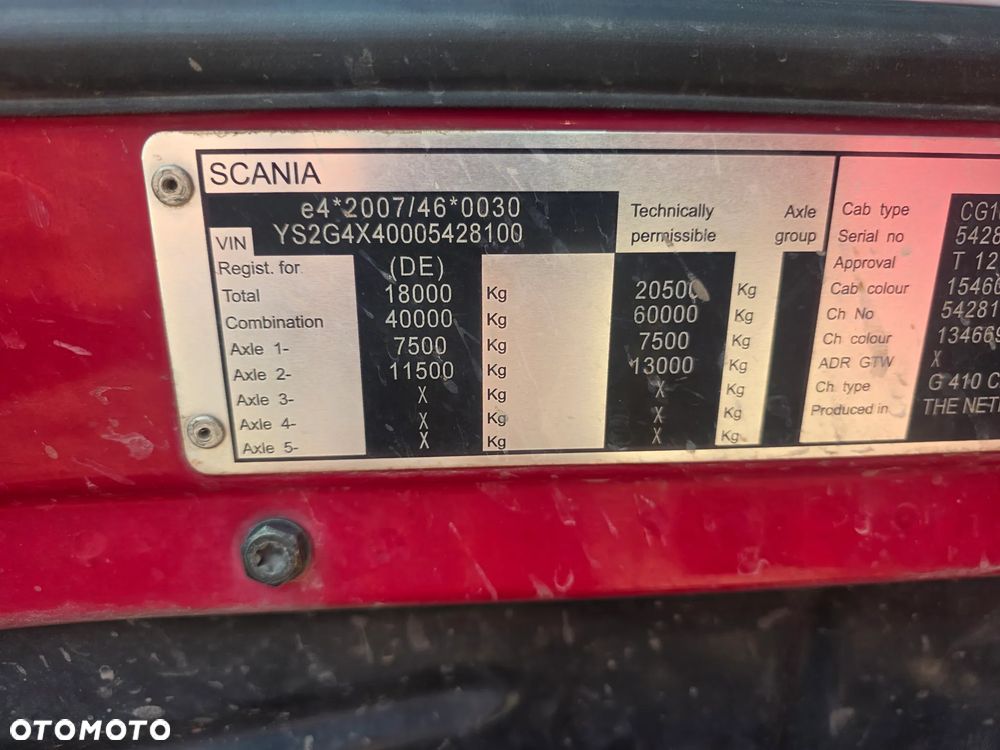 Scania G 410 4x4 Wal 2 Szt Krotka Kabina  z Niemiec - 22