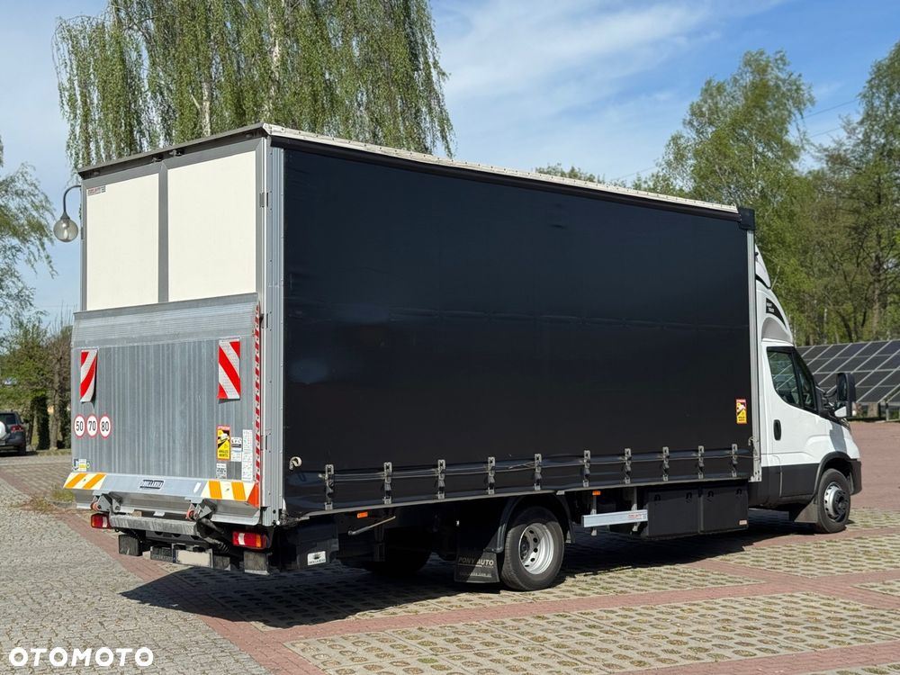 Iveco Daily 2023r Hi-Matic‼️72C21‼️Winda Dhollandia 1000KG // Plandeka 15 Palet // Najnowszy Tachograf // 2x Firanka ‼️Spanie z tyłu WEJKAMA 2x łóżko  Wysokość rampowa Full LED Tempomat aktywny  Salon Polska DMC7200KG Faktura Vat 23% TwinCab - 3