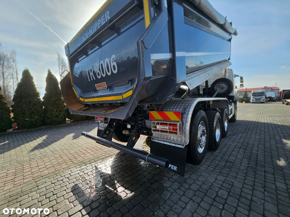 Volvo FMX 420 WYWROTKA 8X4 KH-KIPPER OŚ PODN.I SKRĘTNA! - 7