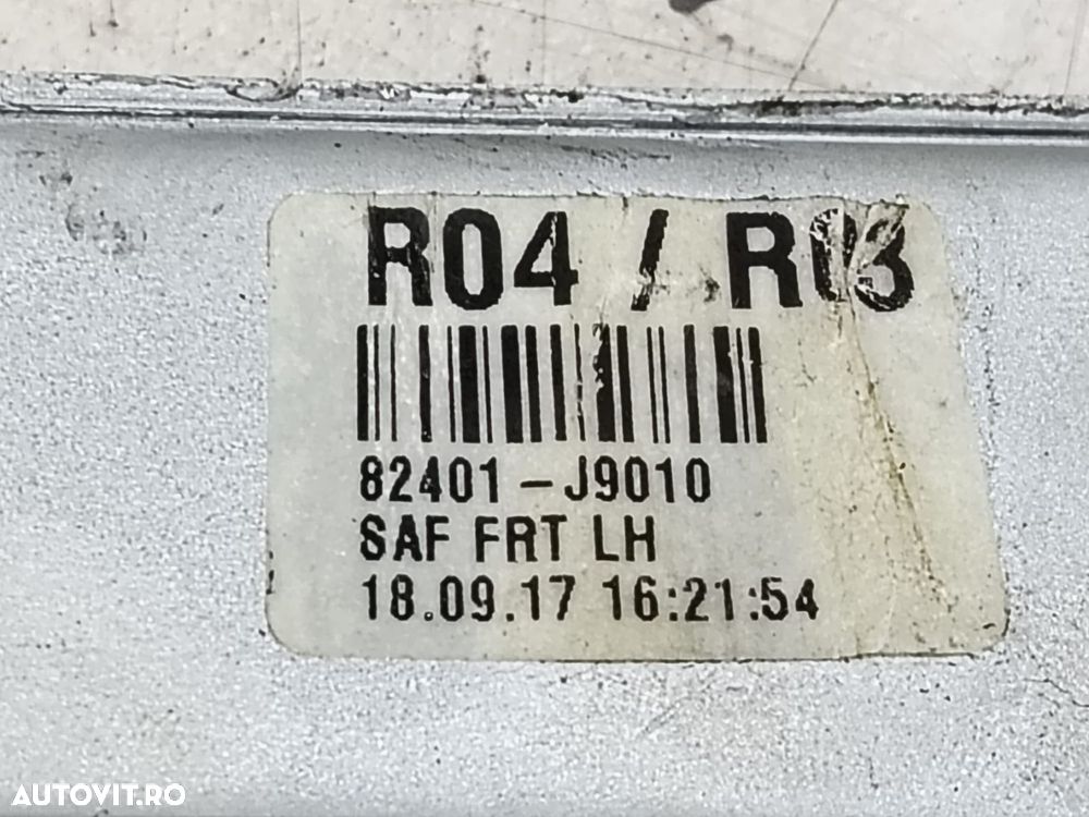 Macara stanga fata 82401-j9010 Hyundai Kona 1 [2017 - 2019] 1.0 t-gdi - 2