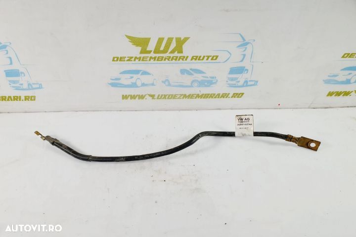 Borna cablu baterie minus 1.6 tdi CAYB CAYA CAY 2q0971537aa Volkswagen VW Polo 5 seria - 1