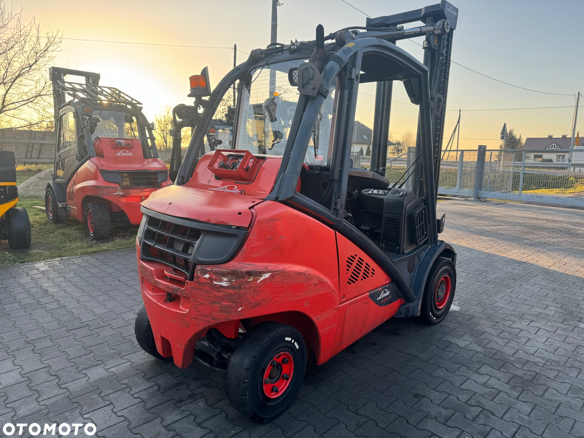 Linde Linde H30 EVO 2019 kabina 4 sekcje ogrzewanie  h25 h35 toyot - 5