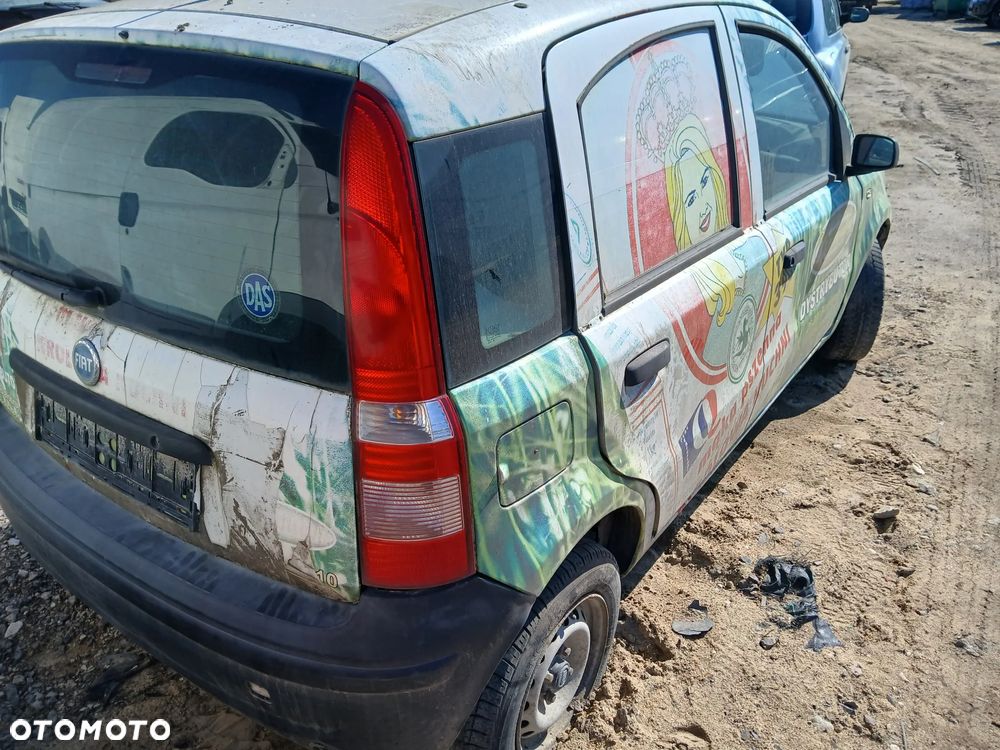 fiat panda 187A maska pokrywa silnika klapa bagażnika zderzak lampa reflektor pas przedni stop lampy - 2