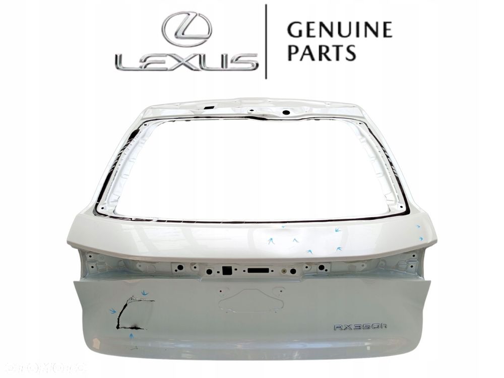 LEXUS RX350H RX350 RX 350H 2023- KLAPA POKRYWA BAGAŻNIKA TYŁ TYLNA ÷ - 1