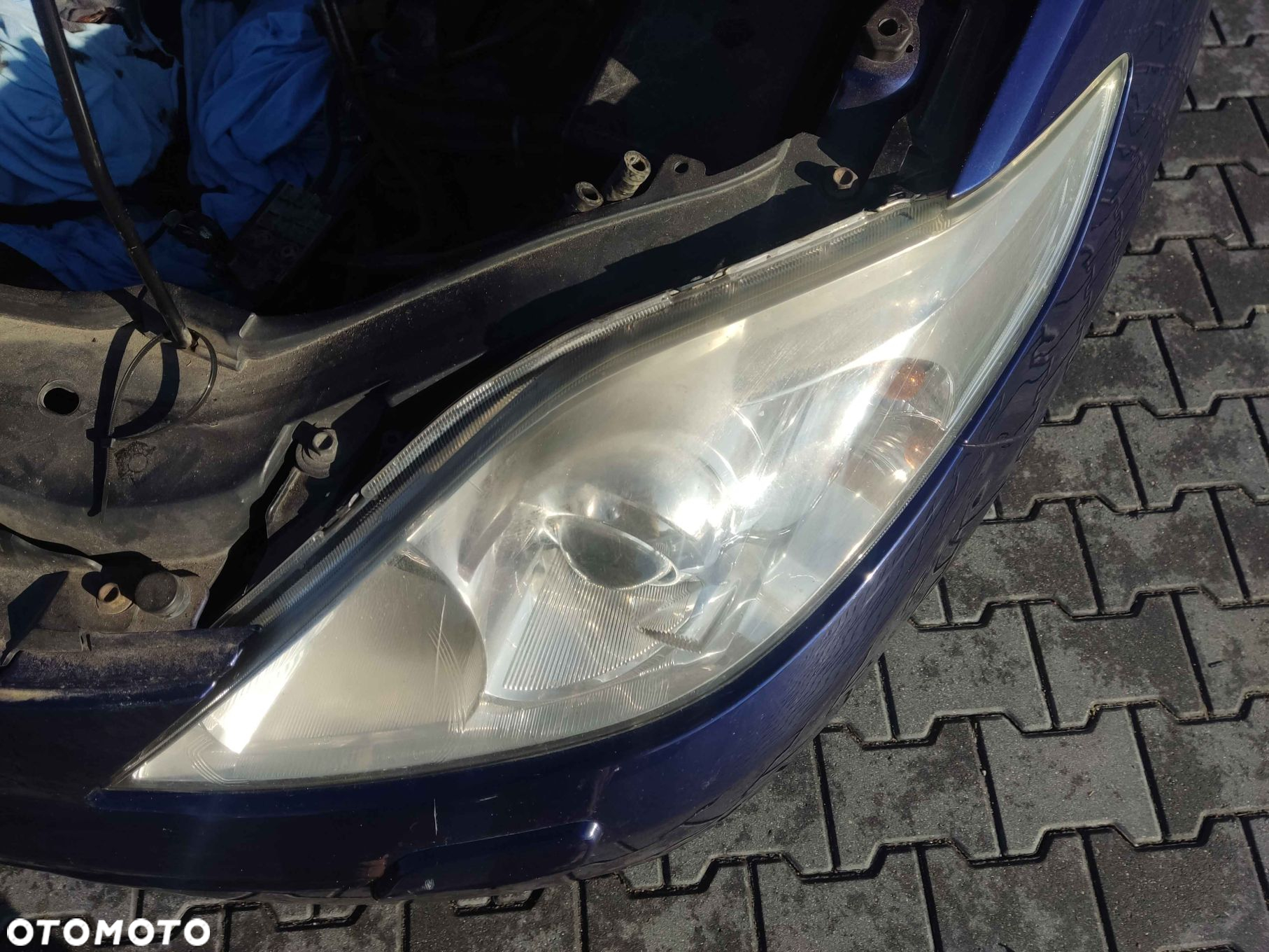 KOMPLETNY PRZÓD MASKA ZDERZAK BŁOTNIK XENON MAZDA 5 I CR 05-07r 25E - 18