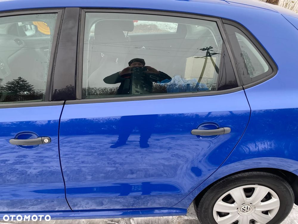 VW POLO 6R 09- Drzwi LEWE TYŁ TYLNE 5-drzwi LD5E - 5