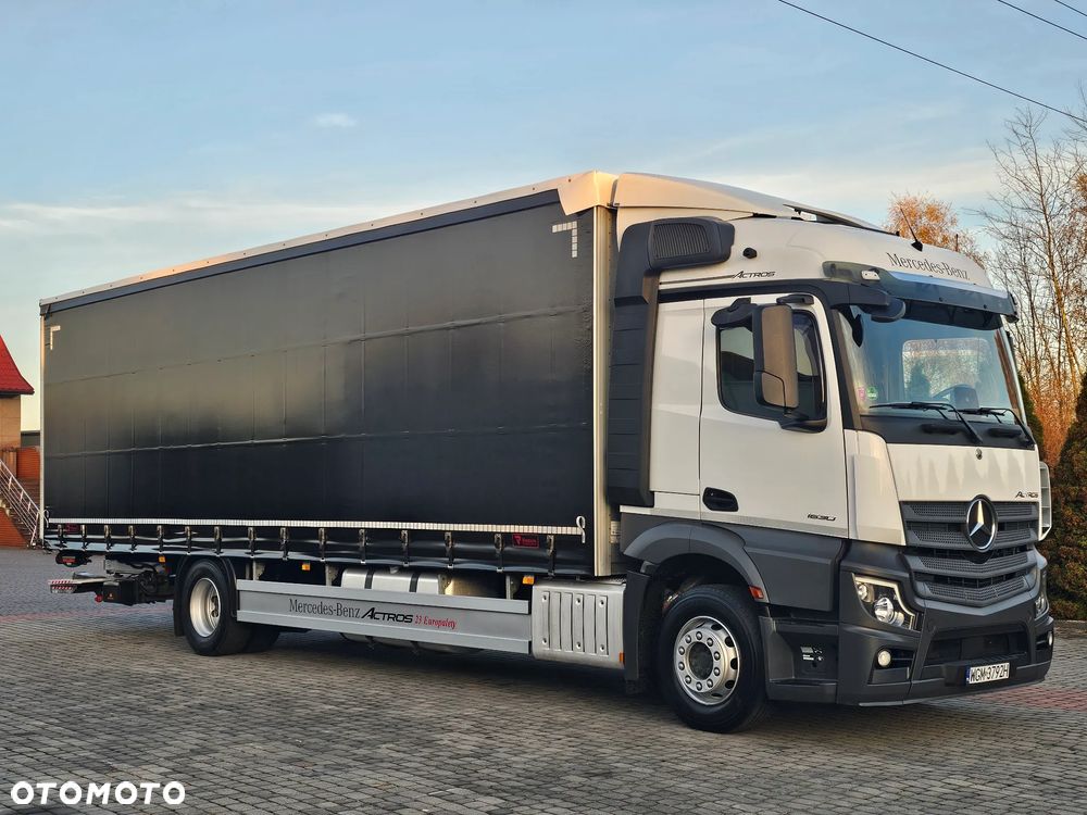 Mercedes-Benz ACTROS 1830 L MP5 FIRANKA 9.60m 23 europalety+WINDA! - 1