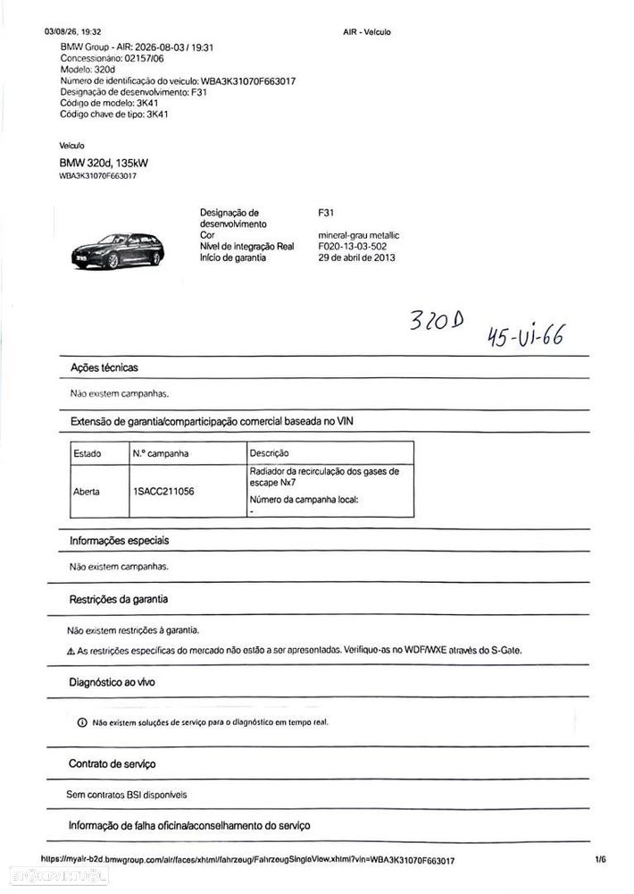BMW 320 d EfficientDynamics Line Modern Auto - 53