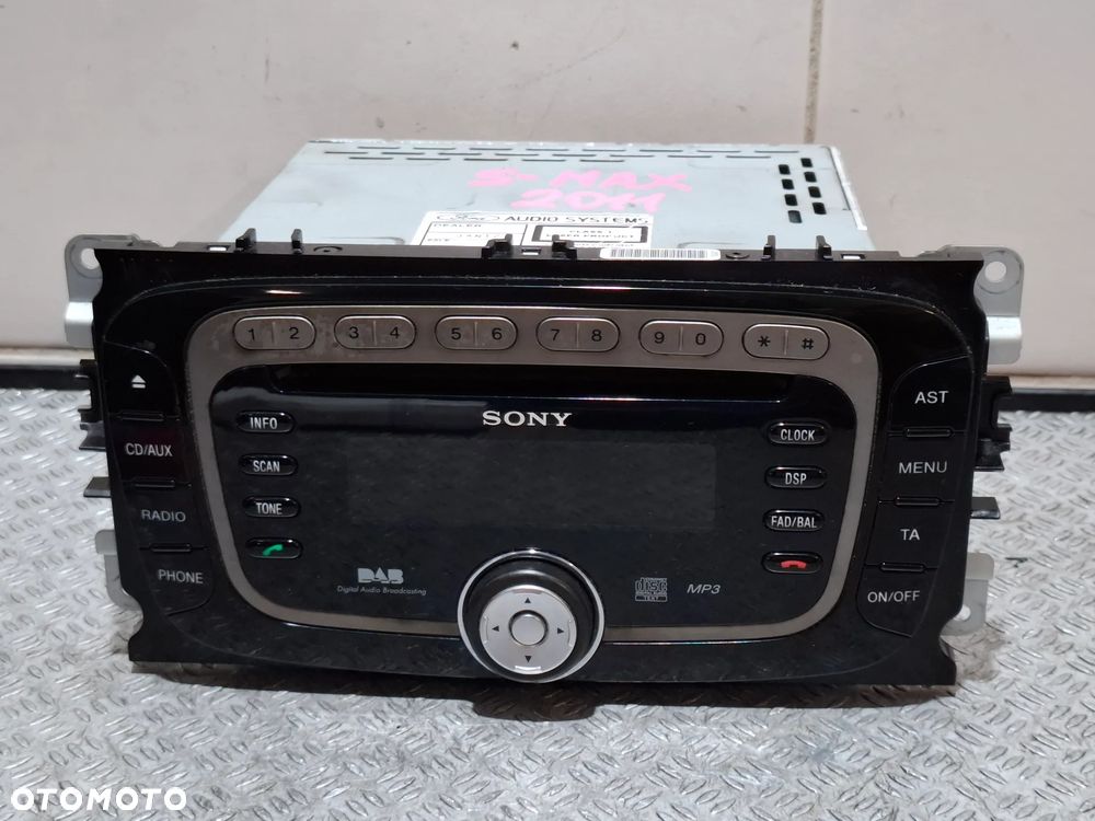 Radio Ford S-max 2011 rok nr BS7T18C939FB - 1