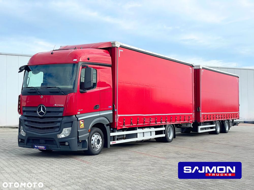 Mercedes-Benz ACTROS 1840 / ZESTAW TANDEM 120 M3 / 7,75 M + 7,75 M / SALON PL - 1