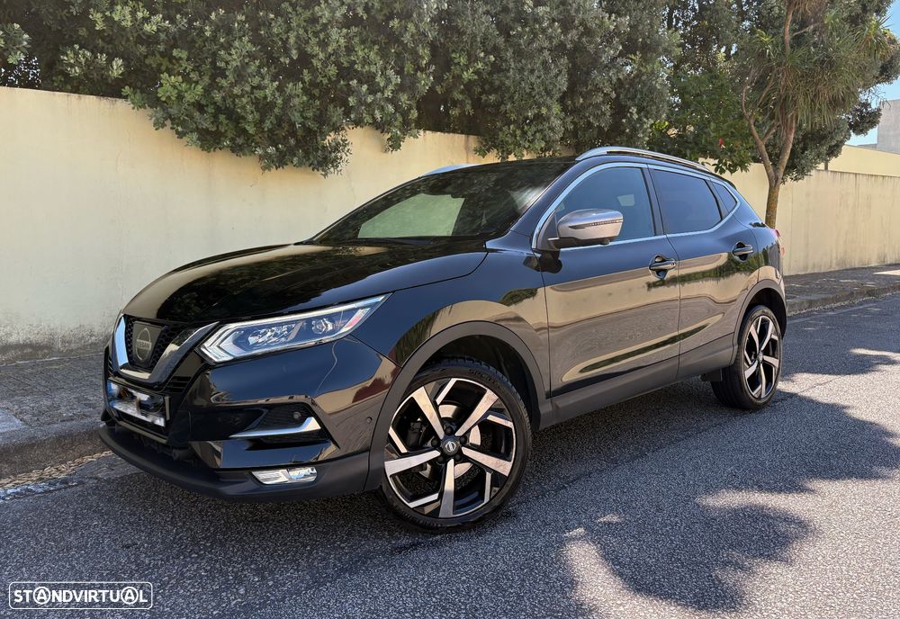 Nissan Qashqai 1.2 DIG-T Tekna Premium Pele Preta - 1