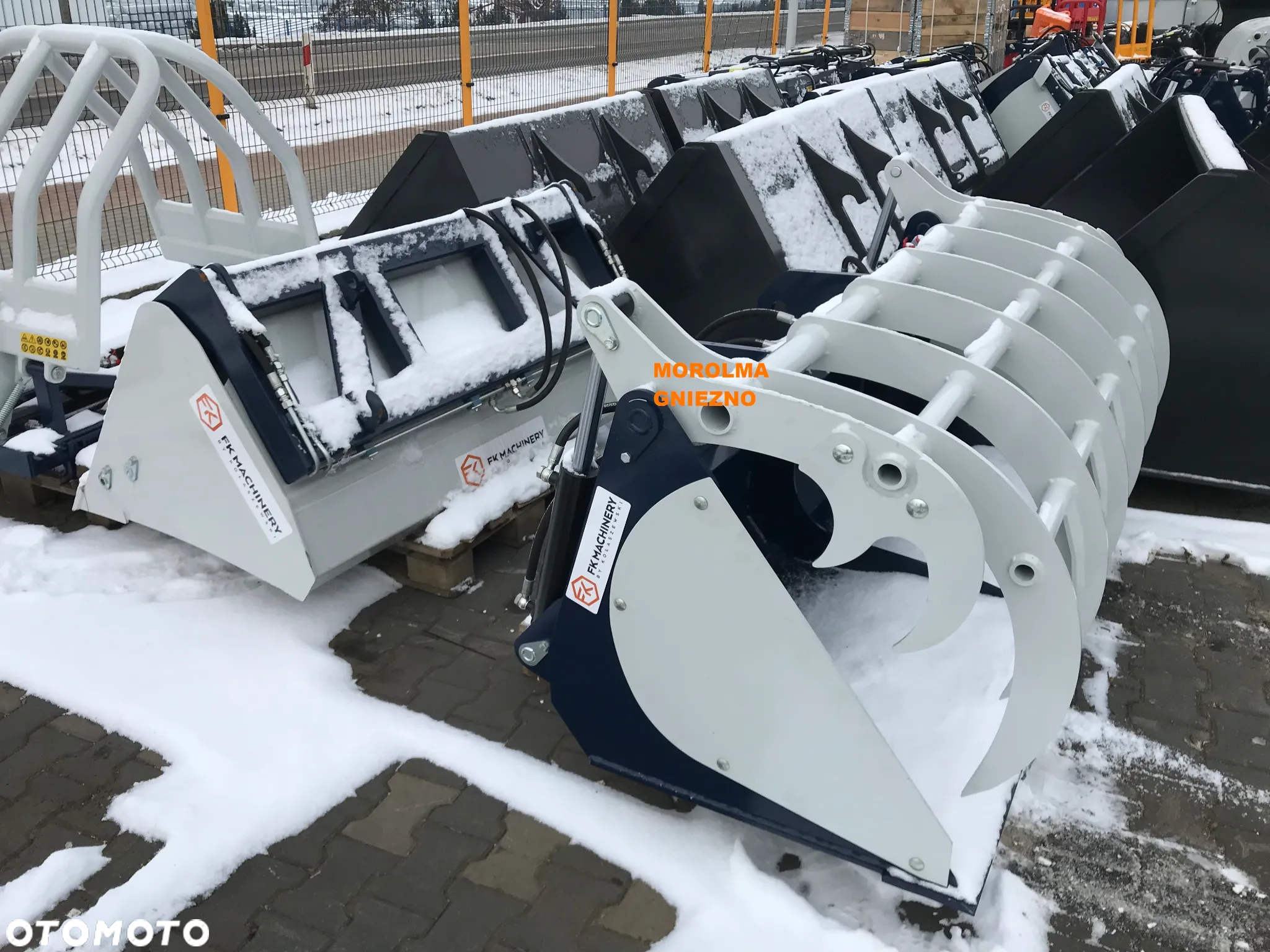 Szufla do zadawania pasz z frezem hydraulicznym szypa łyżka dozująca - 10