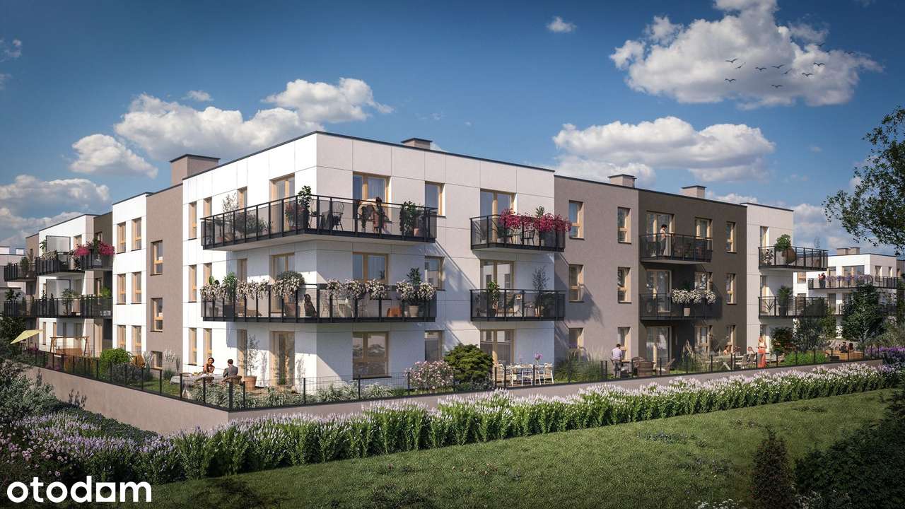 2-pokojowe mieszkanie 39m2 + balkon