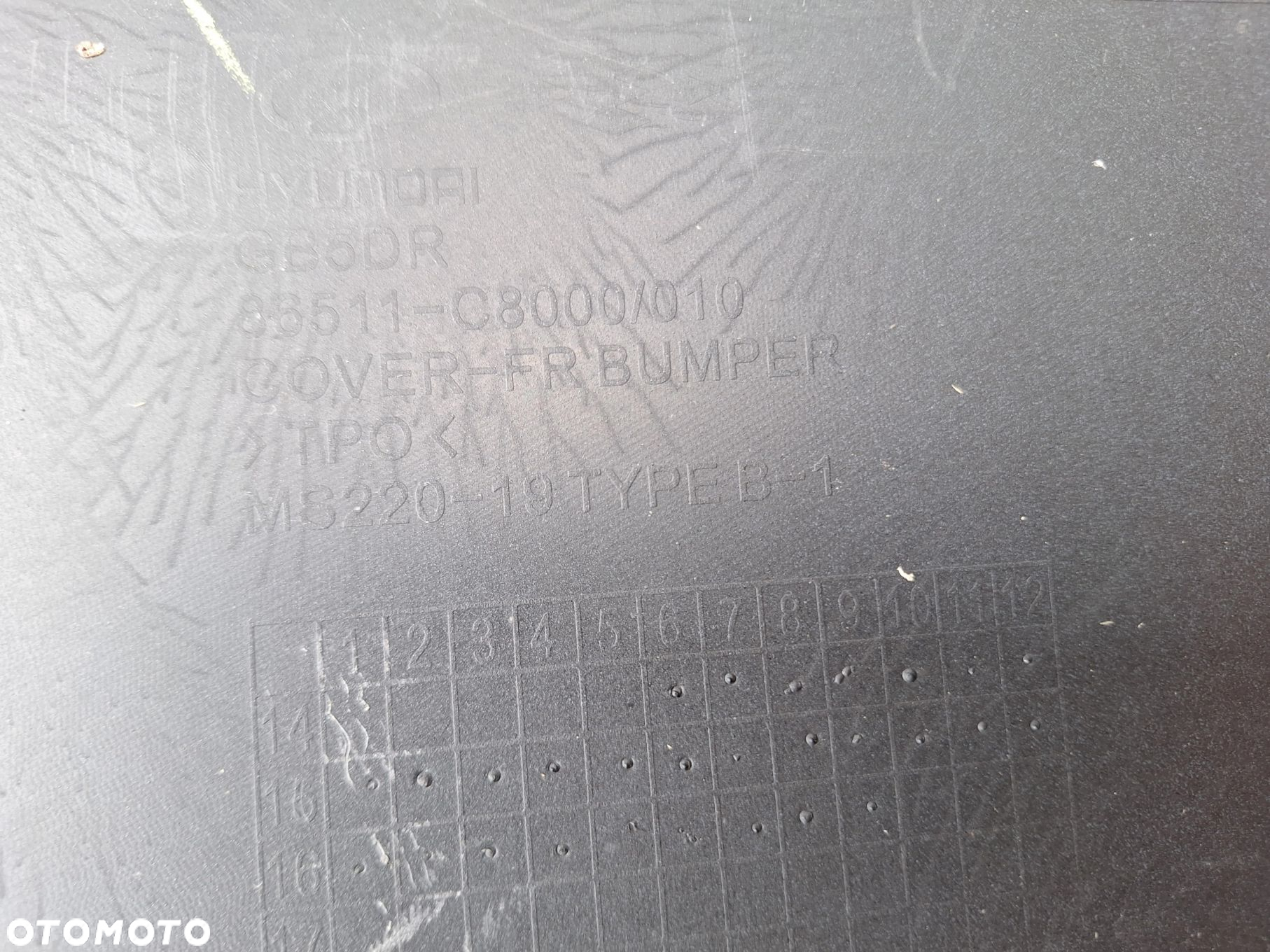 HYUNDAI i20 II 14-17 ZDERZAK PRZÓD PRZEDNI ORYGINAŁ 86511-C8000 WYSYŁKA 24h - 12