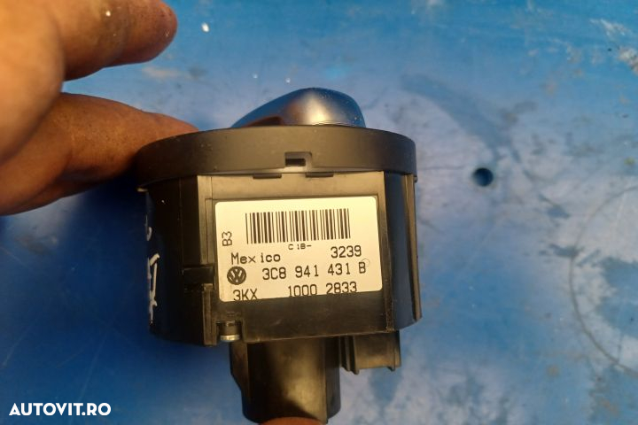 Comutator faruri 3C8941431B Volkswagen VW Passat B7 [2010 - 2015] Var - 3