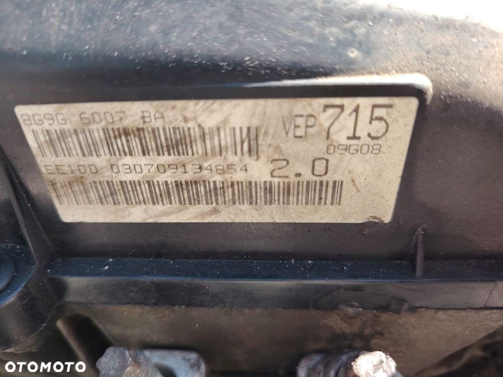silnik skrzynia mondeo mk4 c-max 2,0 b 8G9G  części - 2