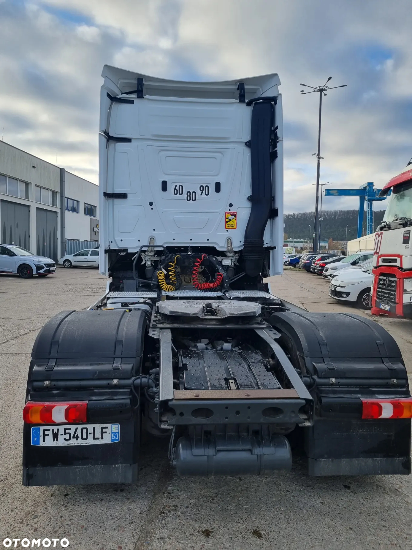 Mercedes-Benz MB. ACTROS 1845. MP-5 STANDARD WAGA-7638KG. - 5