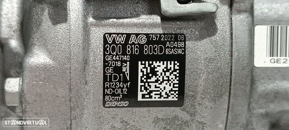 COMPRESSOR DE AR CONDICIONADO AUDI Q3 - 5