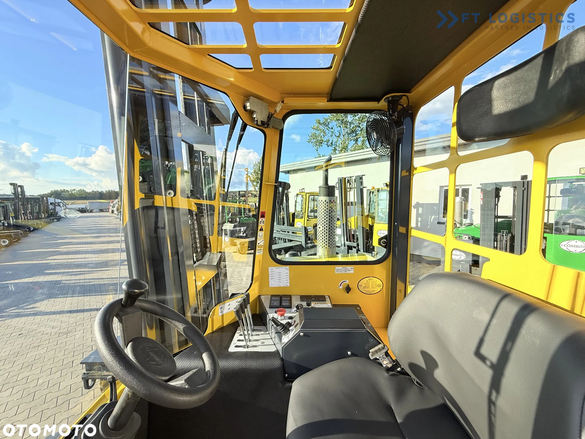 Combilift WÓZEK CZTEROKIERUNKOWY - WIELOKIERUNKOWY C5000XL / GAS / DUPLEX 6000MM /JEDYNE 3479 MOTOGODZIN /  PRZESUW WIDEŁ / PEŁNA KABINA / STAN IDEALNY / Szeroka oferta wózków czterokierunkowych i bocznych, dopasowanych do różnorodnych potrzeb i zastosowań - 21