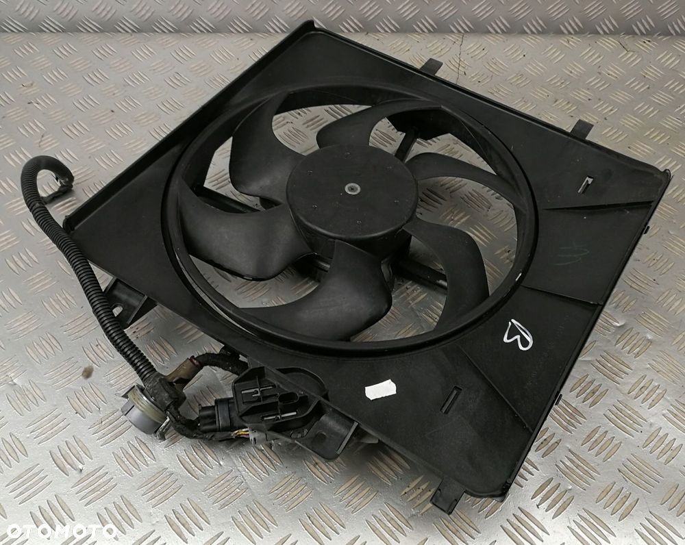 9680182080 wentylator wiatrak chłodnicy Citroen C2 C3 Peugeot 207… - 2