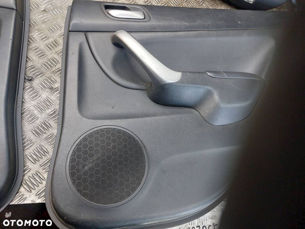 BOCZKI DRZWI KOMPLET HONDA ACCORD VII SEDAN SKÓRA CZARNE ID: 237973 - 6
