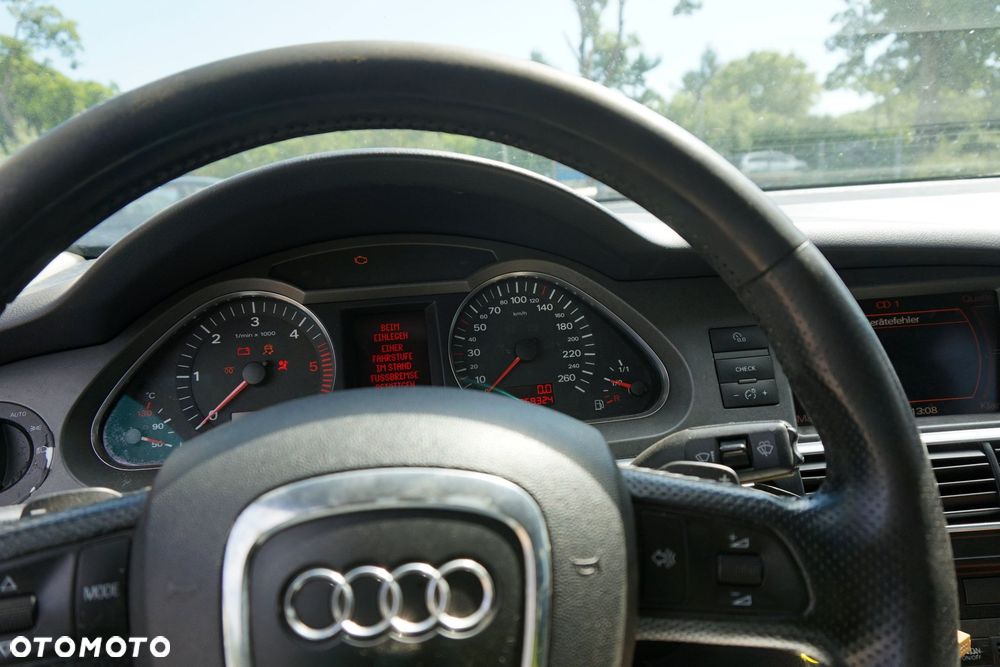 KIEROWNICA SKÓRZANA SKÓRA A6 C6  AUDI 2004-2008 - 5
