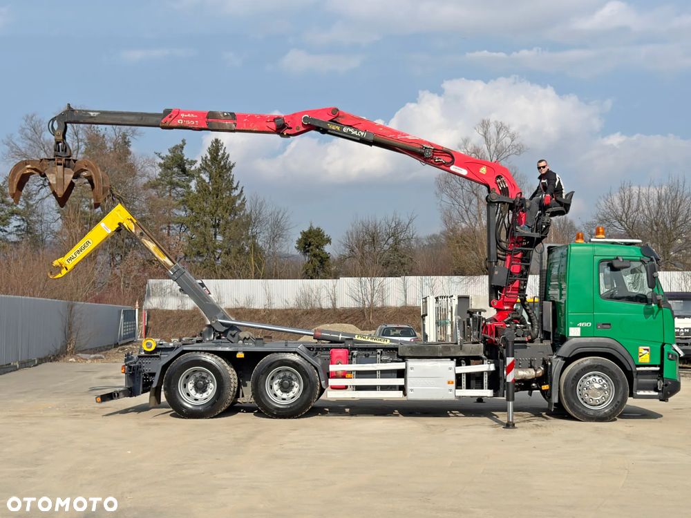 Volvo FMX 460 * HAKOWIEC + PALFINGER EPSILON Q150279 * STAN BDB / 6x4 - 5