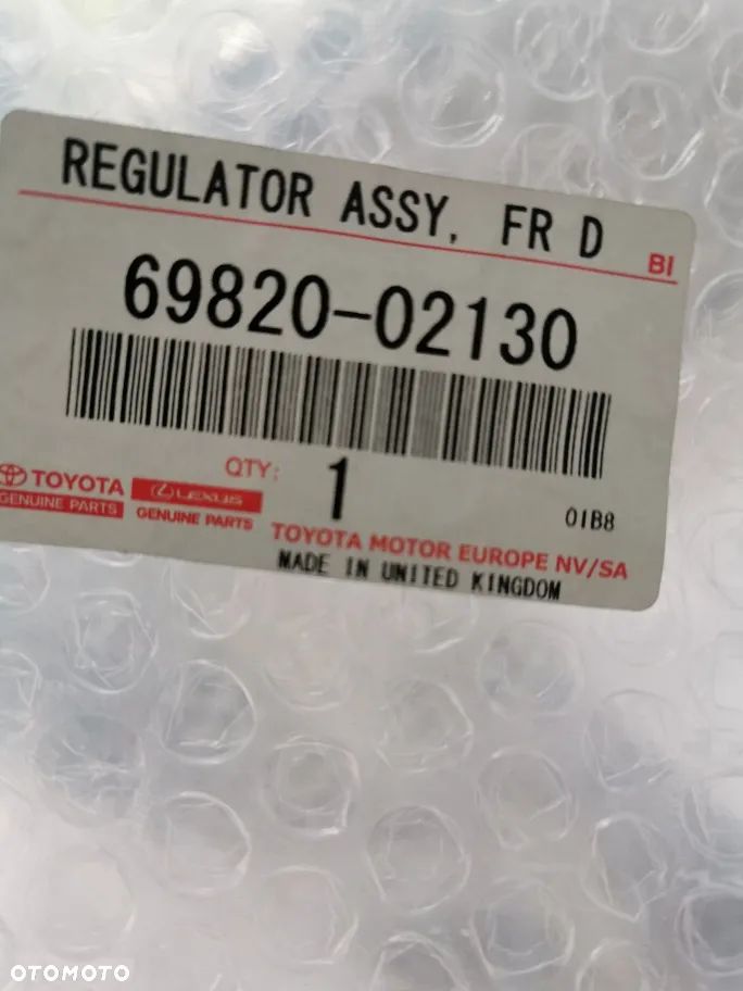 Toyota Corolla E12 podnośnik szyby 69820-02130 - 4