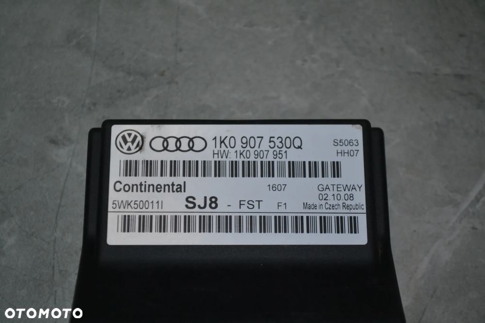 VW SEAT AUDI SKODA MODUŁ GATEWAY 1K0907530Q - 4