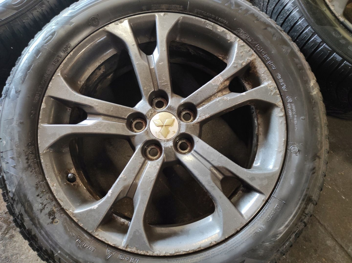 MITSUBISHI OUTLANDER III FELGI ALUMINIOWE 18 KOŁA 225/55 R18 CAŁOROCZNE - 5