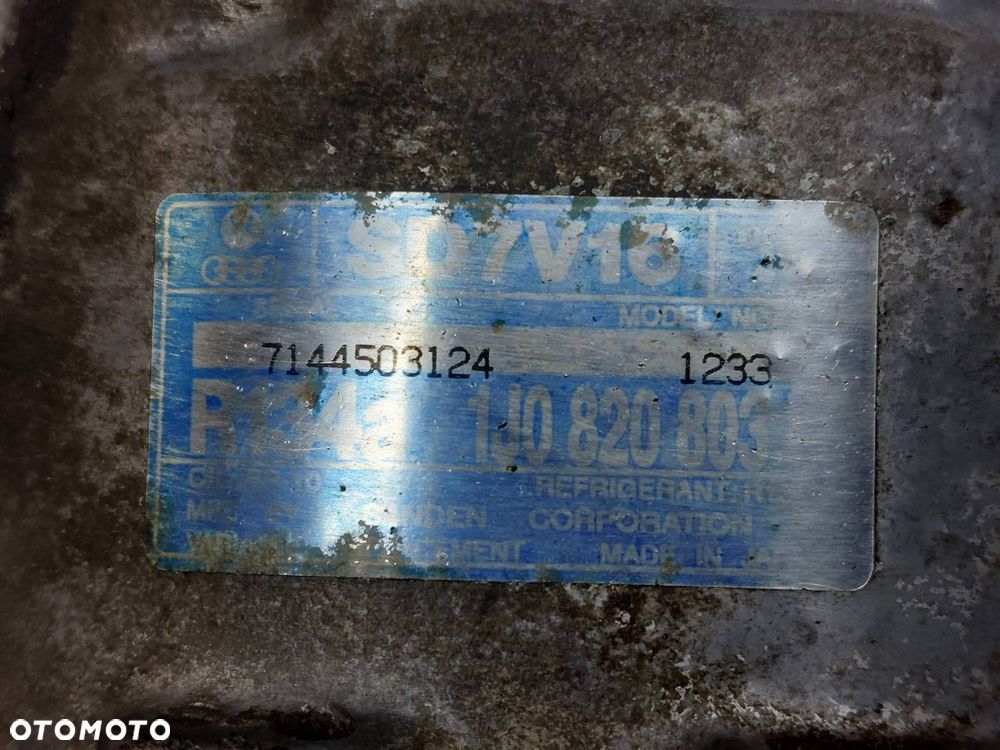 SPRĘŻARKA KOMPRESOR KLIMATYZACJI SEAT LEON I 1.4 16V 1J0820803 ID: 239577 - 6