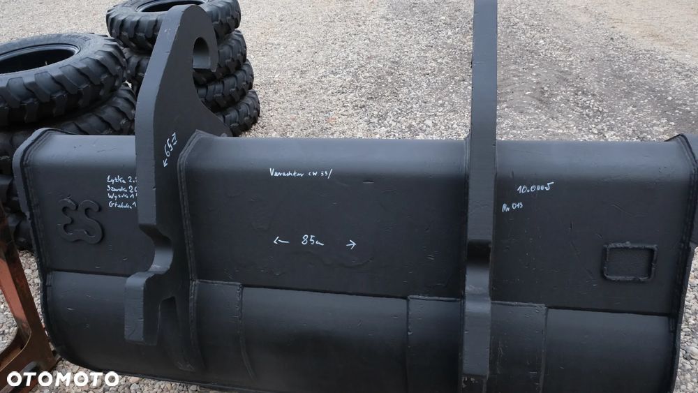 łyżka 2.8m3 verachter CW-55 - 4