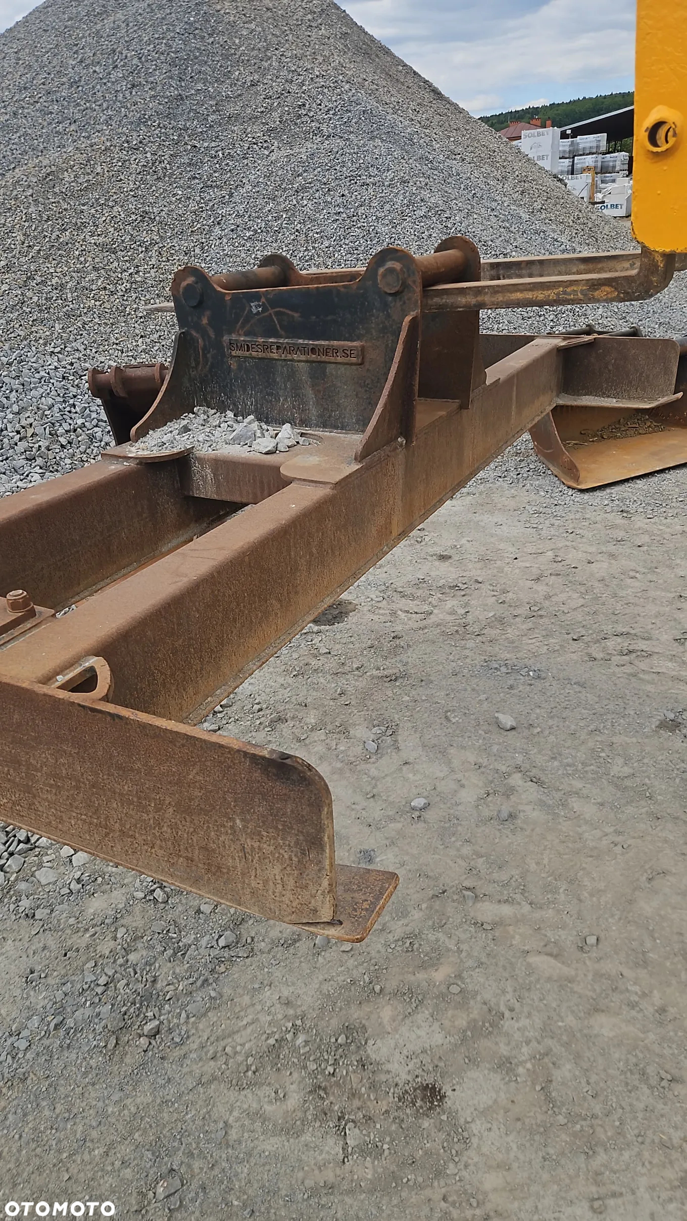 Belka równająca do koparki złącze S60 2,5m planistyczna koparka 2m 200cm 250cm. - 2