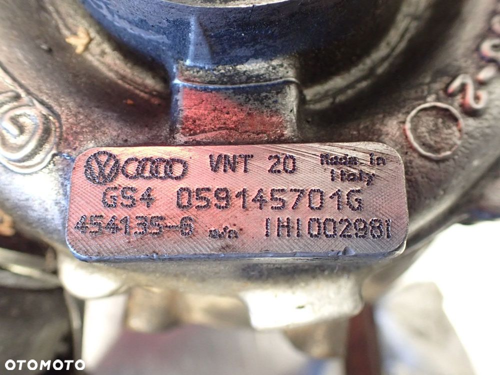TURBOSPRĘŻARKA AUDI A6 C5 2.5 - 3