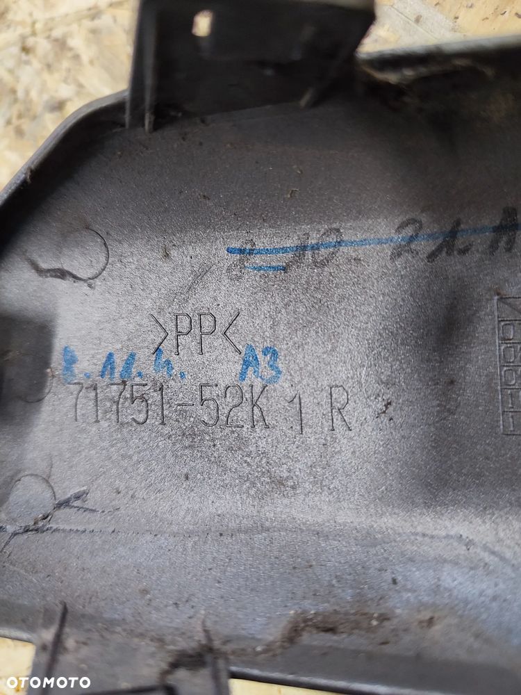 Opel Agila B zaślepka zderzaka halogenu prawa - 5