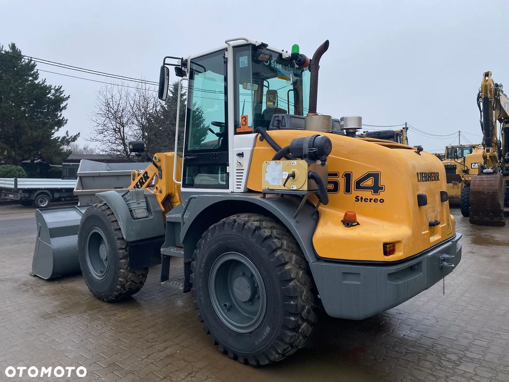 Liebherr L514 STEREO, ŁYŻKA + WIDŁY, SZYBKOZŁĄCZE, z NIEMIEC, SERWISOWANA W LIEBHERR - 3