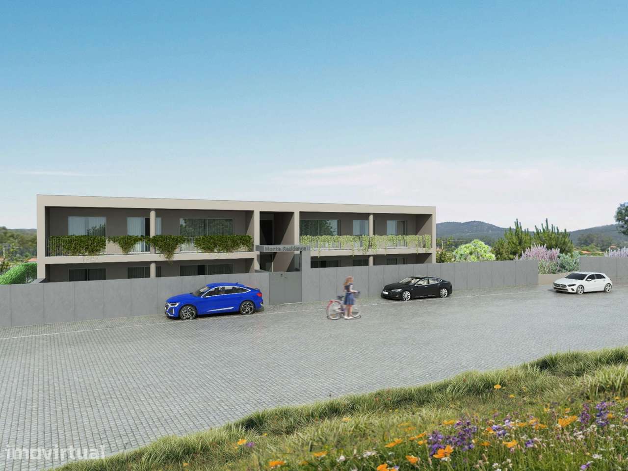 Apartamento T2 Novo com Jardim e Varanda – Vilar do Monte, Barcelos - Grande imagem: 2/7