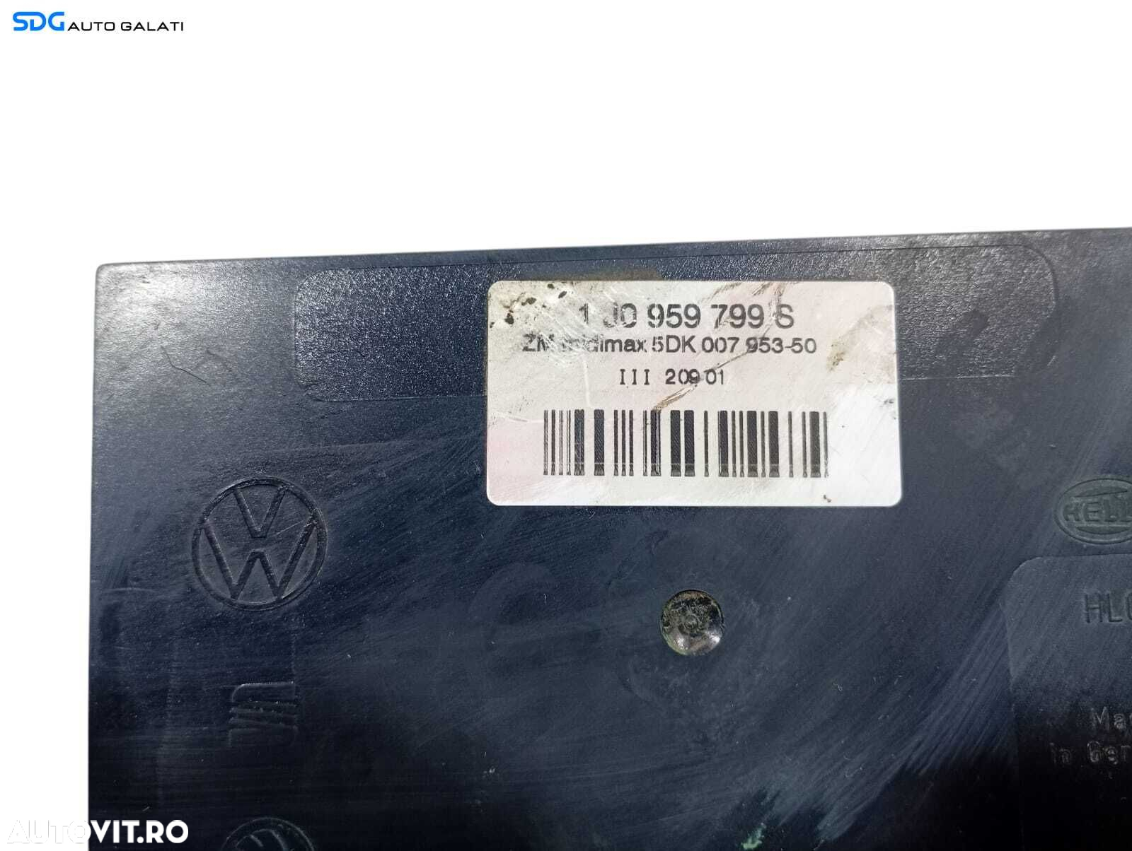Unitate Modul Calculator Control Confort Skoda Octavia 1 1998 - 2010 Cod 1J0959799S [L6235] - 3