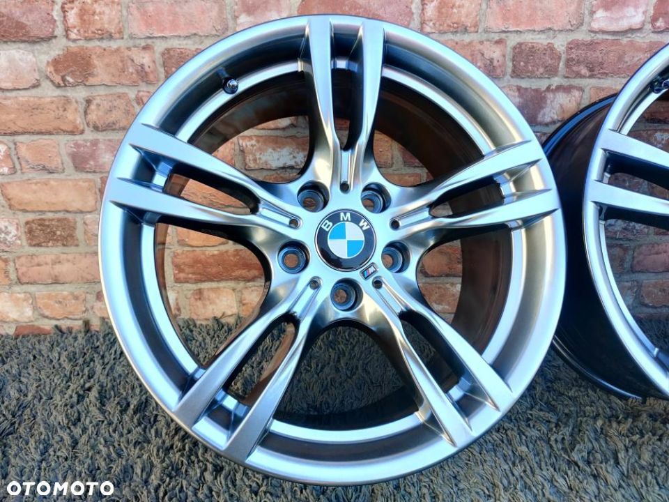 Oryginalne felgi BMW 18 5x120 3 F30 F34 E90 4 2 E46 Z3 Z4 F10 F20 E87 styling 400 M pakiet 8j ET34 8.5j ET47 441 grafit 7845880 - 6