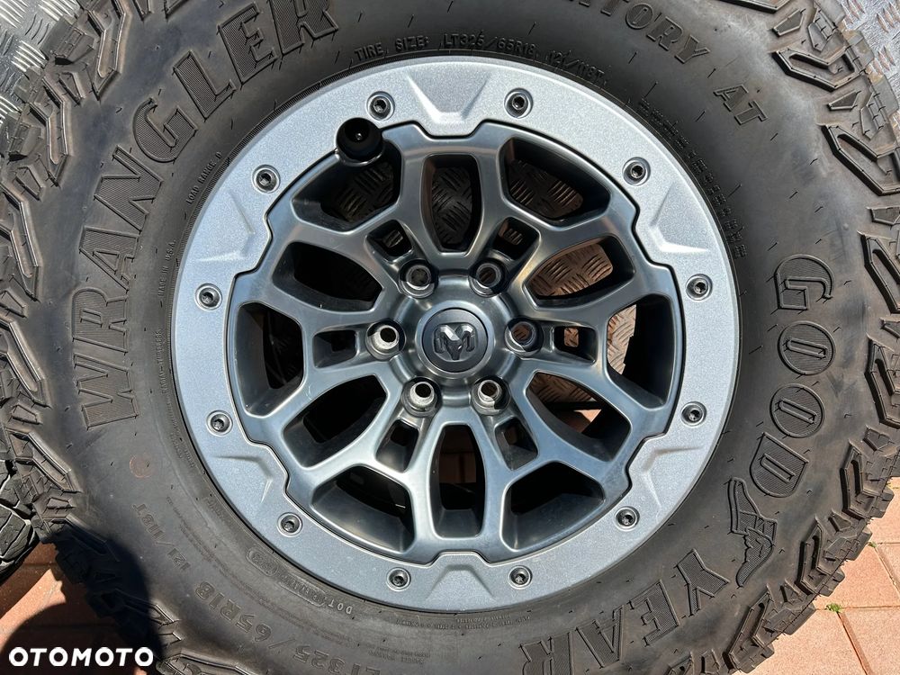 Oryginalne koła Aluminiowe Dodge RAM TRX 18 cali 6x139,7 4szt. Opony Goodyear! 6WC39TRMAA - 11
