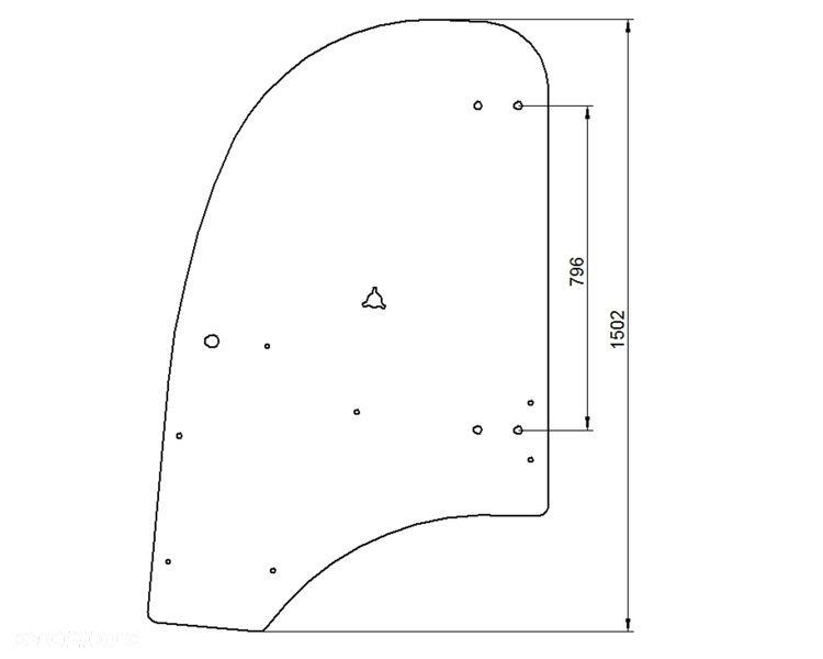 Szyba Szyby Kramer - drzwi lewe, prawe nr 115 - 2