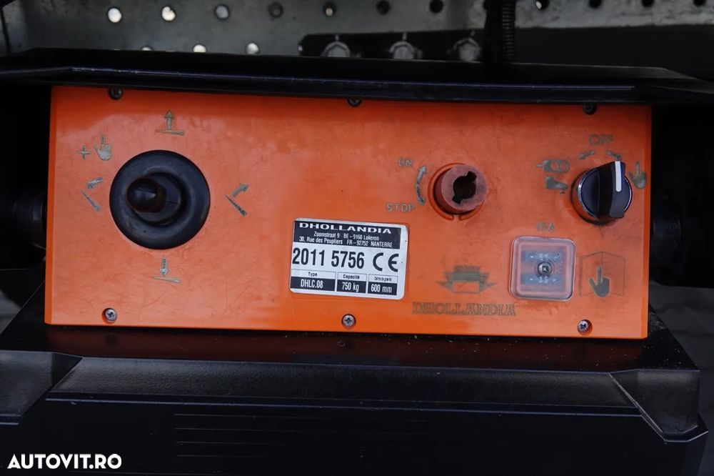 Fiat DUCATO MAXI / CONTAINER / 750 KG LIFT / GVWR: 3500 KG / MANUAL / 2021 - 38