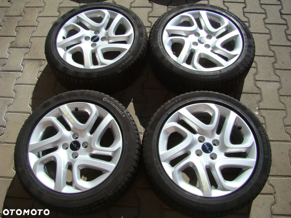 a495 4x100 Kia Stonic Hyundai Bayon 6,5jx17 opony zimowe 205/50 R17 - 1