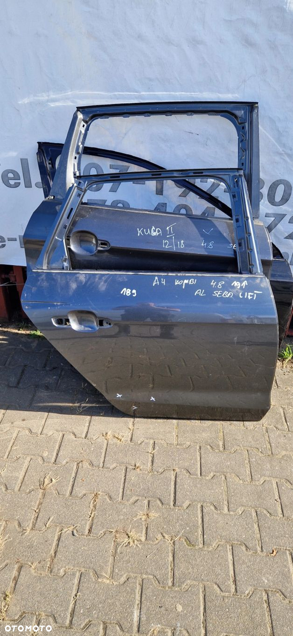 Drzwi Audi A4 B9 Kombi Lifting 2019-2024. Tył prawy