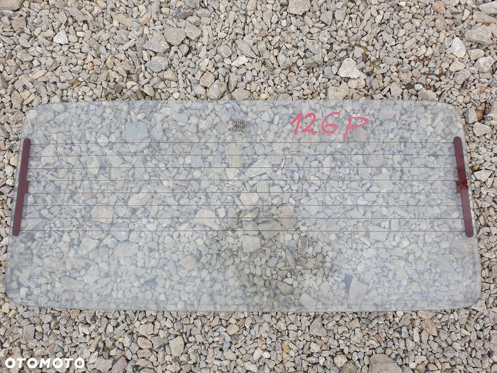 FIAT 125P MALUCH SZYBA TYLNA ORYGINALNA 99R TYŁ PODGRZEWANA - 1